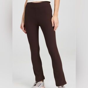 Outdoor Voices Superform Rib Kick Flare Leggings Java